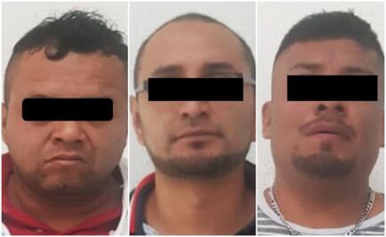 Detienen a 3 hombres que robaron 12 mil pesos de restaurante de Neza