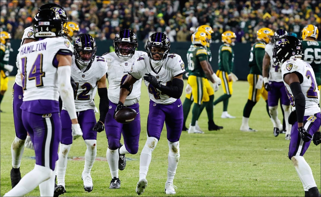 Los Ravens de Baltimore aplastaron a los Packers de Green Bay y anhelan la postemporada / FOTO: AP