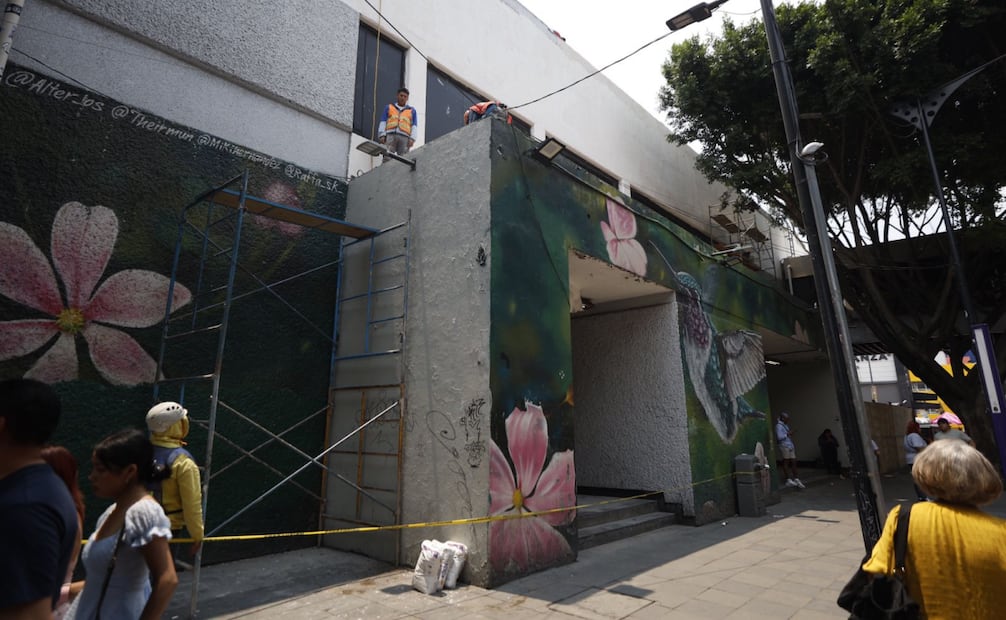 Continúan obras en el Parque Elevado en Calzada de Tlalpan tras deslizamiento de viga; retiran estructura metálica
Foto: Diego Simón / EL UNIVERSAL