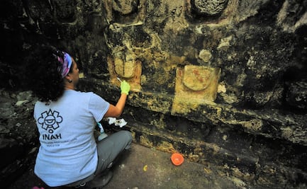 Descubren un palacio en zona arqueológica de Yucatán