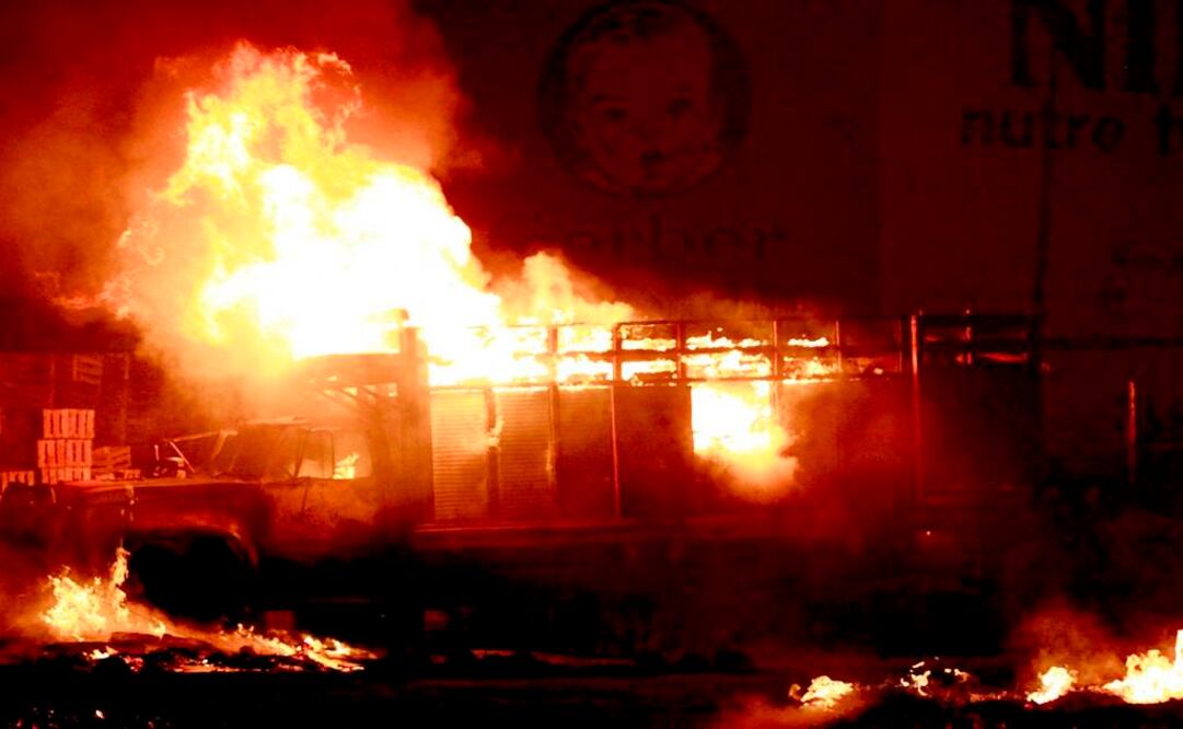 Imagen ilustrativa sobre incendio en bodegas de café. Foto: EL UNIVERSAL