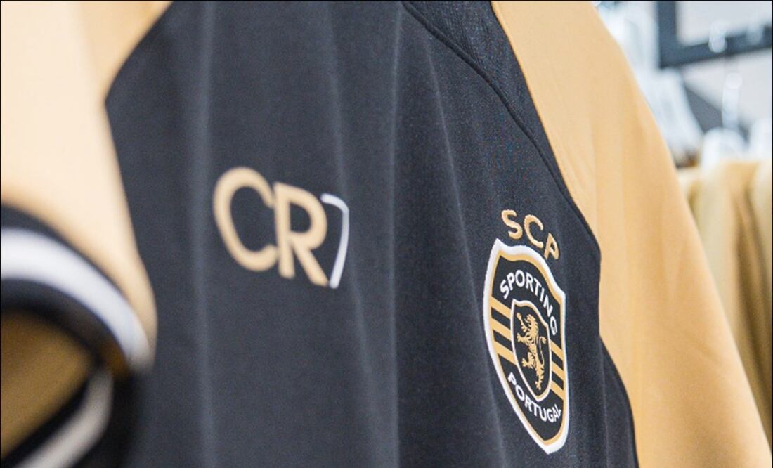 Playera del Sporting de CR7 - Foto: @SportingCP