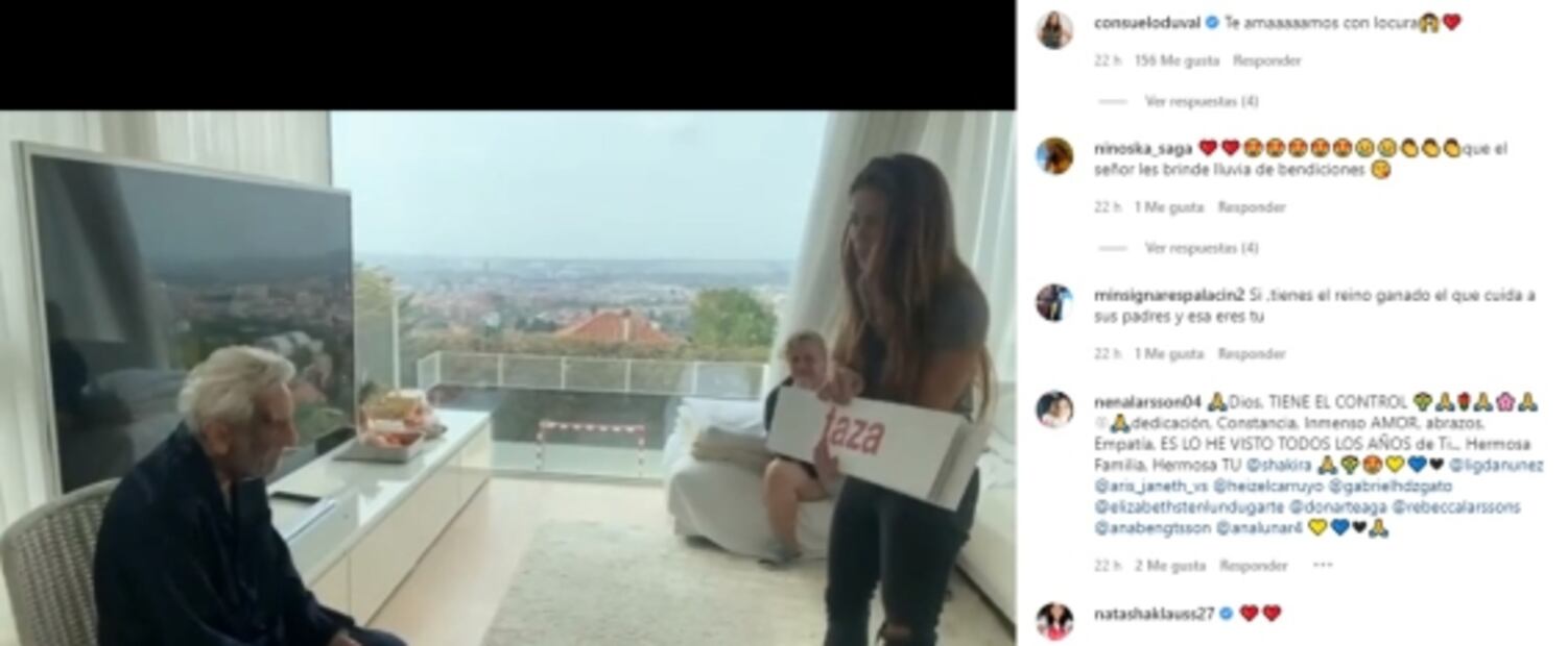 Shakira recibe palabras de aliento de Ricky Martin