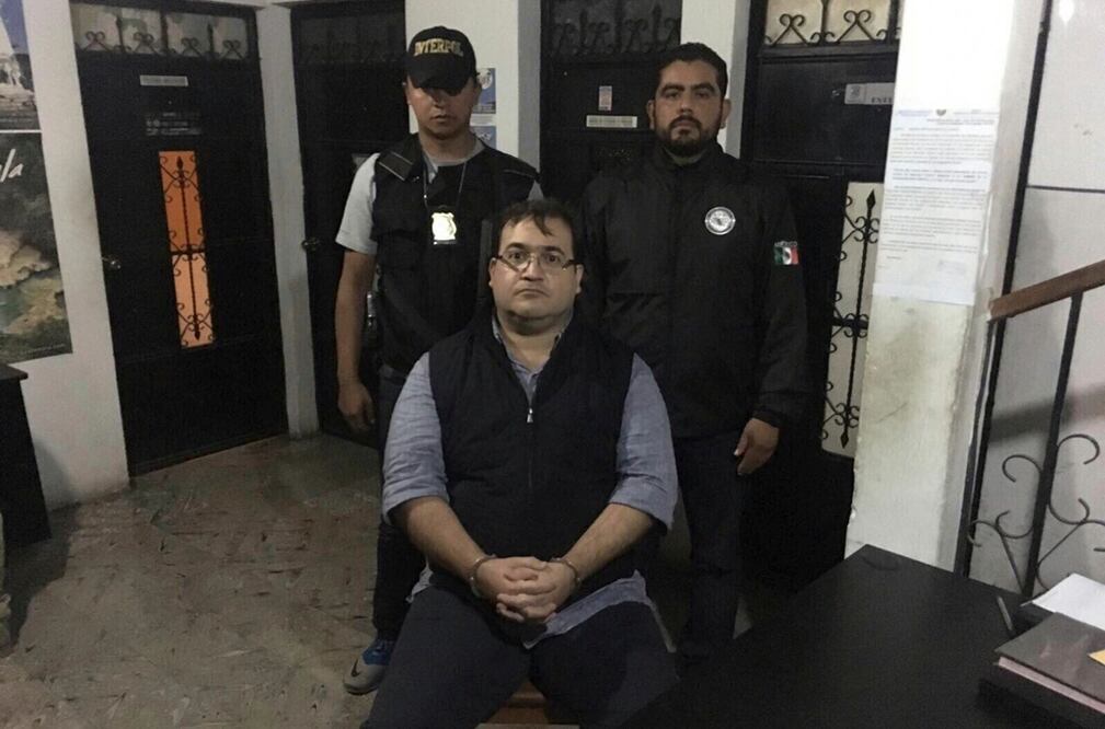 El ex gobernador de Veracruz fue capturado en el municipio de Panajachel, Guatemala. Foto: Cuartoscuro.com