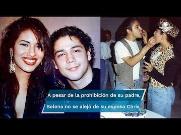 Así fue la boda secreta de Selena y Chris Pérez 