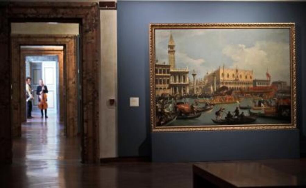 Con una magna retrospectiva conmemoran a "Canaletto" 