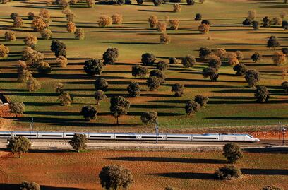 Por Europa, en tren de alta velocidad