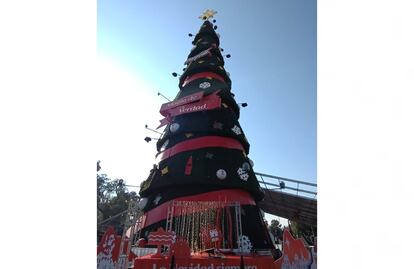 ¡De Iztapalapa para el mundo! Este lunes será el encendido del Árbol de Navidad más grande de México