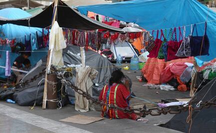 CNDH exculpa a gobierno de AMLO en desplazamiento forzado de familias triquis en Oaxaca, acusan víctimas