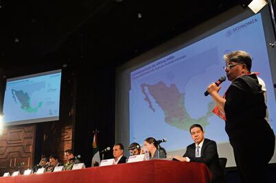 Presentan en Nueva York proyecto del Corredor Interoceánico y funcionarios invitan a invertir en México 