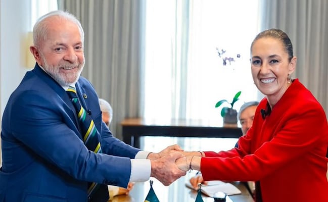 VIDEO: Lula ofrece alianza energética a Sheinbaum; Petrobras y Pemex podrían colaborar para extraer crudo