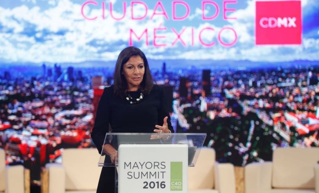 Anne Hidalgo informó que las 12 ciudades más influyentes de este grupo firmaron un acuerdo para evitar que en los próximos cuatro años la temperatura del mundo no supere 1.5 grados centígrados. Foto: Luis Cortés/EL UNIVERSAL