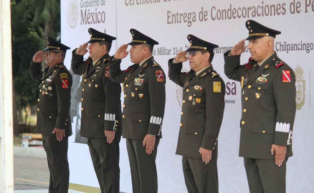 Comandante de la 35 Zona Militar pide a alcaldes de Tierra Caliente de Guerrero apoyar al Ejército (20/11/2025). Foto: Especial