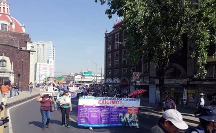 Maestros sostienen que candidatos presidenciales le temen a AMLO