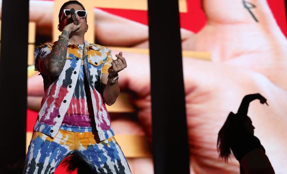 De la Ghetto sorprendió y puso a bailar a miles de personas. Foto: Germán Espinosa / EL UNIVERSAL