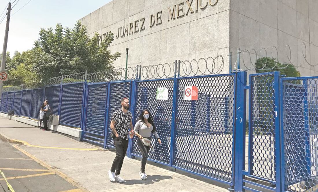 En el Hospital Juárez no hay pruebas de Covid-19 para los pacientes con síntomas, denunciaron familiares de Lupita Hernández, de 71 años. EL UNIVERSAL