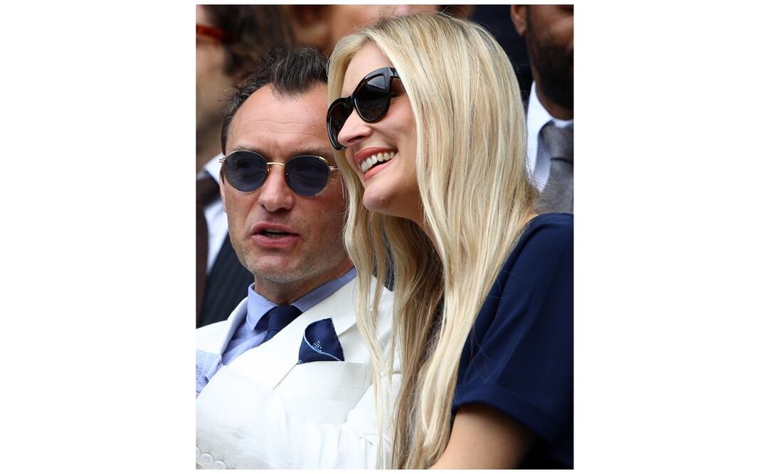 Jude Law y Phillipa Coan. Foto: Archivo 