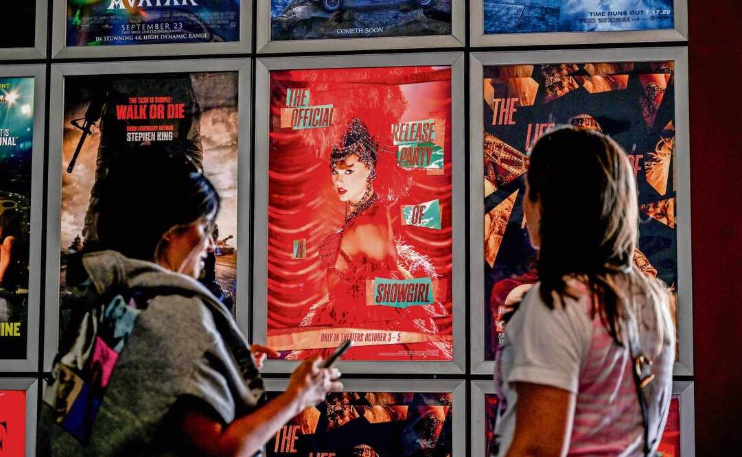 La película de 89 minutos muestra videos, imágenes y letras. Foto: AFP