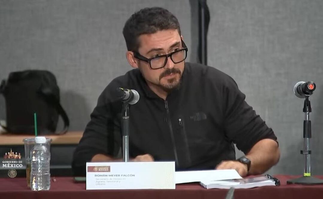 Román Meyer Falcón, titular de Sedatu. Foto: Twitter @SEDATU_mx