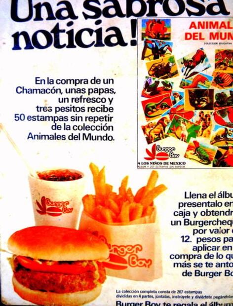 Cuando comer hamburguesas estaba de moda