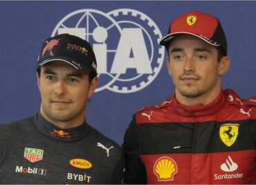 Checo Pérez dejó sorprendido a Charles Leclerc en el GP de Singapur