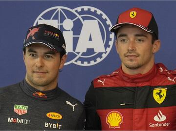 Checo Pérez dejó sorprendido a Charles Leclerc en el GP de Singapur