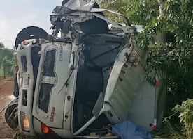 Volcadura deja un muerto en carretera de Yucatán; hay un lesionado