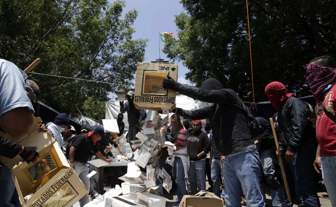 Hasta las 14:30 minutos se habían instalado un total de cuatro mil 466 casillas instaladas que representan el 89.59% del total de las casillas proyectadas. FOTO: Alejandro Acosta/EL UNIVERSAL