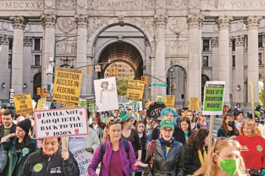 Derecho al aborto, estrella de las intermedias en EU