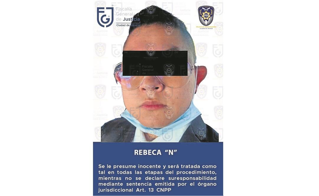 Rebeca “N” fue detenida en la alcaldía Venustiano Carranza cuando vendía droga. Foto: ESPECIAL