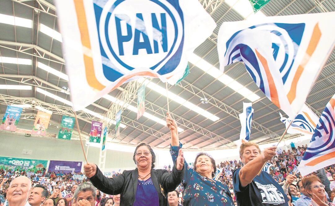Analistas consideran que el PAN no ha encontrado la manera de reposicionarse como fuerza política tras la derrota de 2018. Foto: ARCHIVO EL UNIVERSAL