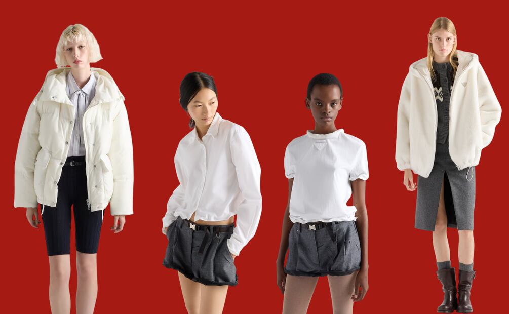 El blanco que sí rejuvenece: ilumina la piel y borra el cansancio del rostro. Fotos: Prada