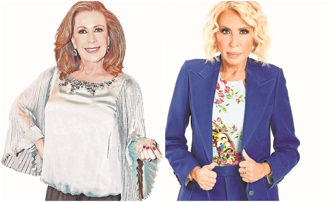 Laura Zapata y Laura Bozzo. Fotos: Archivo