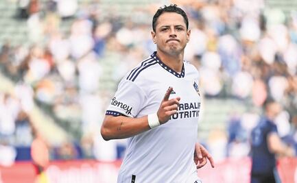 Estrella de Los Angeles Galaxy afirma que "es un afortunado" por compartir vestidor con Chicharito