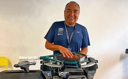 Alfredo Olivares comparte recuerdos con Rafael Nadal y Alexander Zverev; el encordador suma grandes experiencias