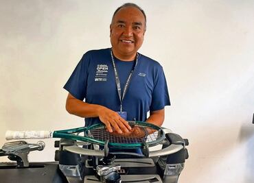 Alfredo Olivares comparte recuerdos con Rafael Nadal y Alexander Zverev; el encordador suma grandes experiencias