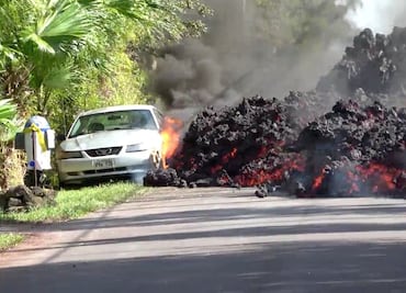 Volcán de Hawai destruye 35 edificios y deja miles de evacuados
