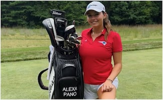 ¿Quién es Alexa Pano, la golfista patrocinada por los New England Patriots? 