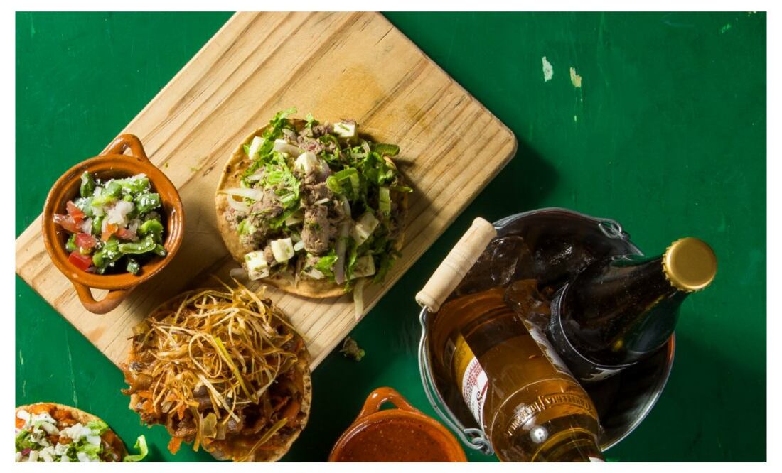 Nada como un salpicón y mejor si está en una tostada. Foto: Pepe Escárpita