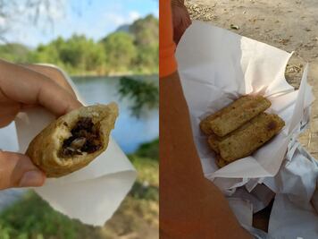 Conoce los tempispis, tamales fritos de Veracruz