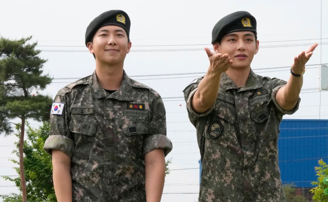 Integrantes de BTS terminan su servicio militar
