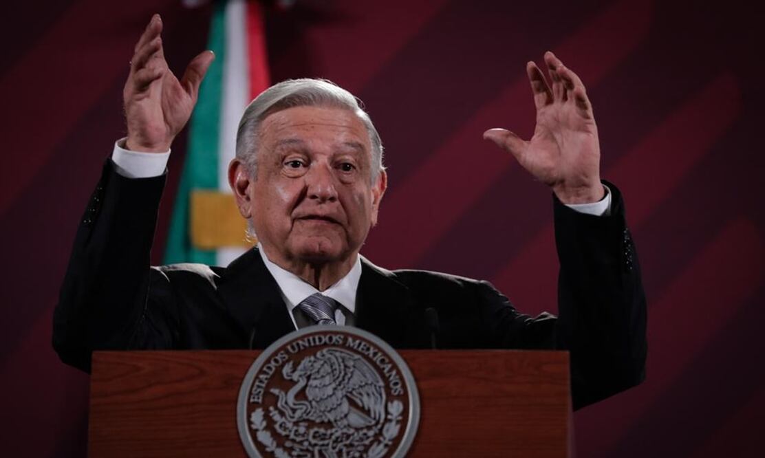 El presidente Andrés Manuel López Obrador aseguró este martes que fue decisión propia de los integrantes del Grupo Interdisciplinario de Expertos Independientes de terminar su participación en la investigación de la desaparición de los 43 normalistas de Ayotzinapa. Foto: Diego Simón Sánchez
