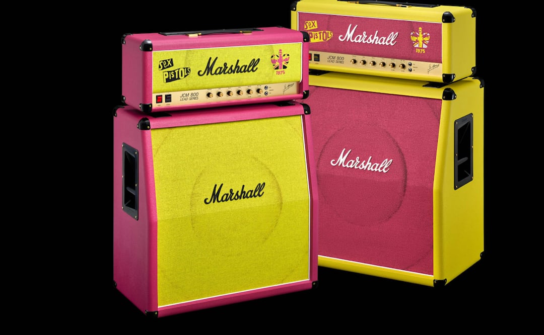Marshall lanza amplificador de colección inspirado en Sex Pistols. Foto: Marshall