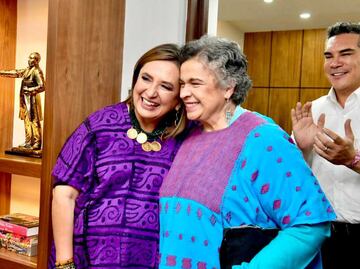 Por primera vez juntas tras declinación; difunden foto y video de Xóchitl Gálvez y Beatriz Paredes