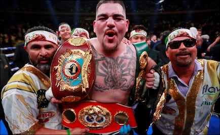 ¡Histórico! Andy Ruiz, primer mexicano campeón de peso completo