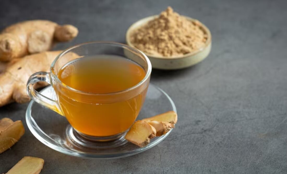 Té de jengibre. Fuente: Freepik