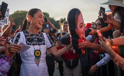 "Nunca más fraudes electorales", promete Sheinbaum en Puebla 