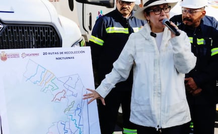 Programa recolección nocturna de residuos sólidos en Ecatepec recoge más de 150 toneladas; continuará de forma permanente