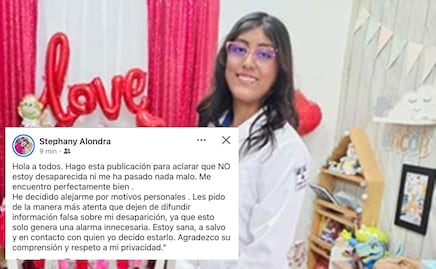 Aparece supuesto mensaje de Stephanye Contreras, alumna de la UAEM, donde niega su desaparición; autoridades investigan veracidad