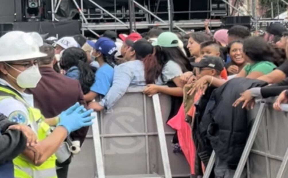 Los niños se convirtieron en los fans más valientes de Grupo Firme 